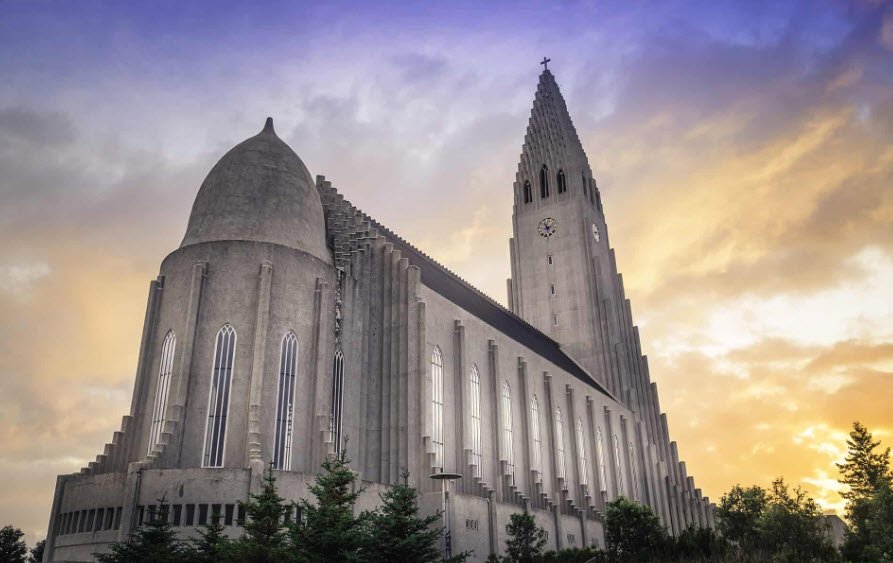 Hallgrímskirkja Church, Reykjavík, Capital Region, Iceland